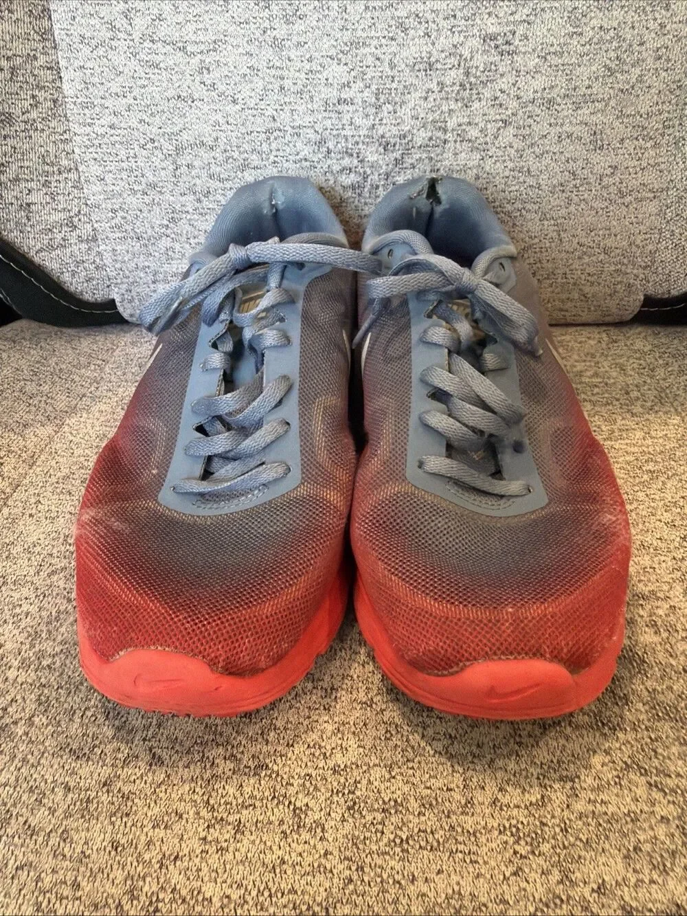 Nike Air‎ Max Sequent 719912-602 Men’s 7.5 University Red Blue Running Shoes